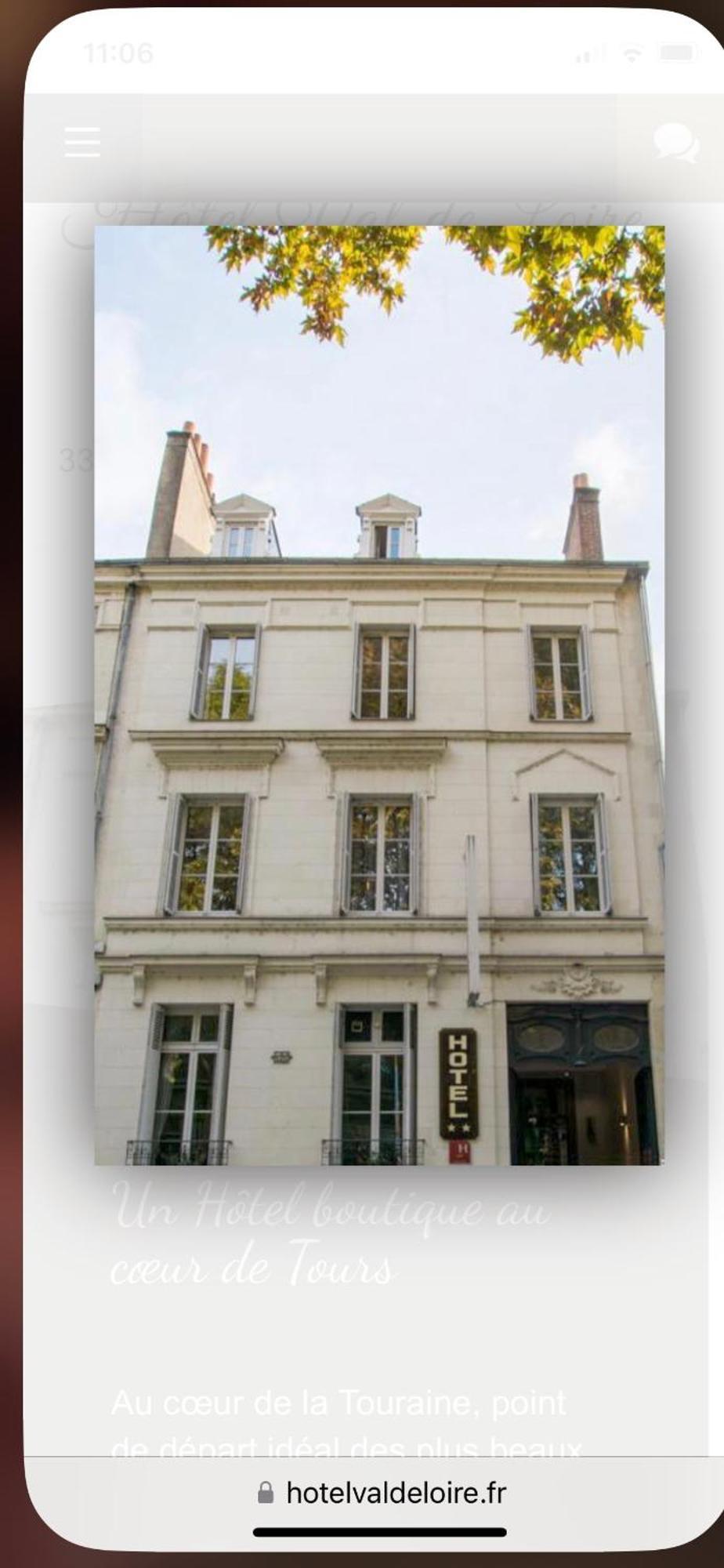 Hotel Val De Loire Тур Экстерьер фото